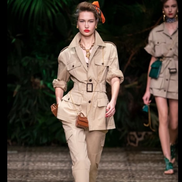 Dolce & Gabbana runway safari trench coat jacket - Picture 1 of 16